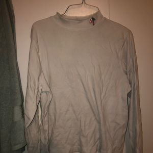 Casual candy cane turtleneck